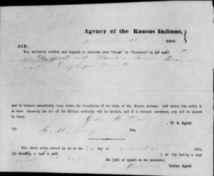 “Acts of Lawless Violence”: The Office of Indian Affairs, and the Coming of the Civil War in Kansas